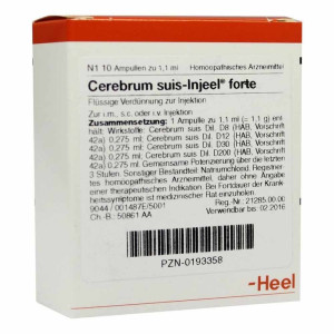 Cerebrum Suis Injeel forte Ampullen
