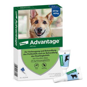 Advantage Spot-On für Hunde von 25 bis 40 kg Körpergewicht
