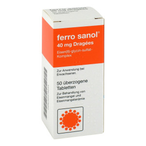 Ferro sanol 40mg Dragees