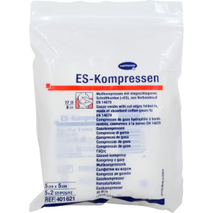 Es-kompressen steril 5x5 cm 8fach