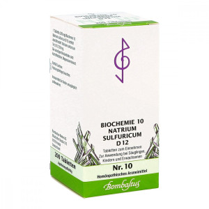 Biochemie 10 Natrium sulfuricum D12 Tabletten