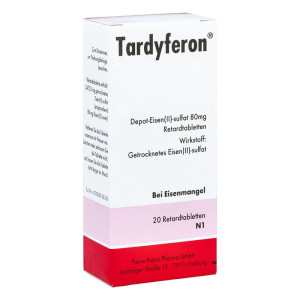 Tardyferon Depot-Eisen(II)-sulfat 80mg