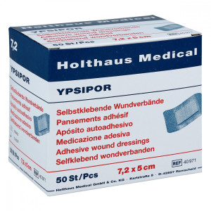 Wundverband Ypsipor steril 5x7,2 cm