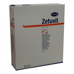 Zetuvit Saugkompressen steril 20x20 cm