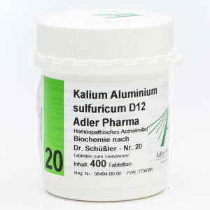 Biochemie Adler 20 Kalium alum.sulf.D12 Tabletten