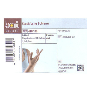 Bort Stacksche Schiene Größe 1 transparent