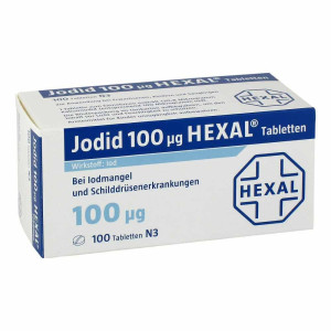 Jodid HEXAL Jodid 100 µg HEXAL® Tabletten