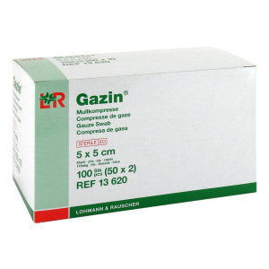 Gazin Kompressen 5x5cm 8fach steril