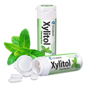 Miradent Zahnpflegekaugummi Xylitol Spearmint