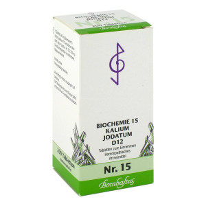 Biochemie 15 Kalium jodatum D12 Tabletten