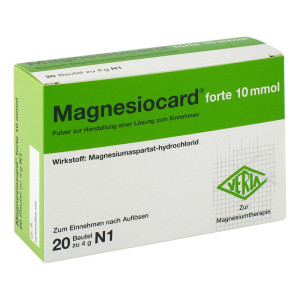 Magnesiocard forte 10 mmol Pulver