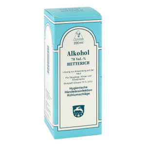 Alkohol 70% V/v Hetterich