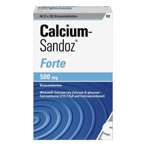 Calcium Sandoz Calcium-Sandoz® Forte Brausetabletten