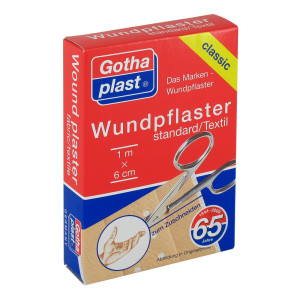 Gothaplast Wundpfl.stand.6 cmx1 m geschnitten