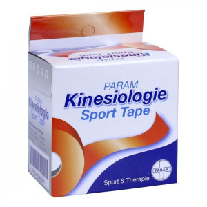 Param GmbH Kinesiologie Sport Tape 5 cmx5 m rot