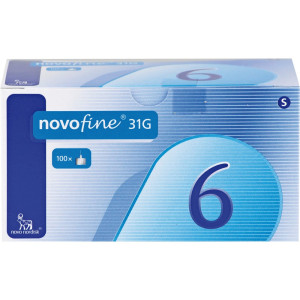 Novofine 6 Kanülen 0,25x6 mm