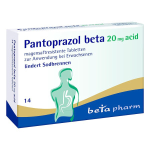 Pantoprazol beta 20mg acid