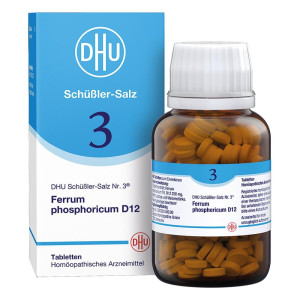 DHU Schüßler-Salz Nummer 3 Ferrum phosphoricum D12 Tabletten