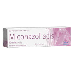 Miconazol acis Creme