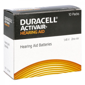 Batterien für Hörgeräte Duracell 13