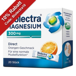 Biolectra Magnesium 300 mg Direct Orange