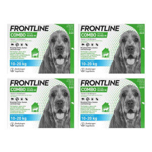 FRONTLINE COMBO Hund & Heim gegen Zecken Flöhe Larven 10-20 kg