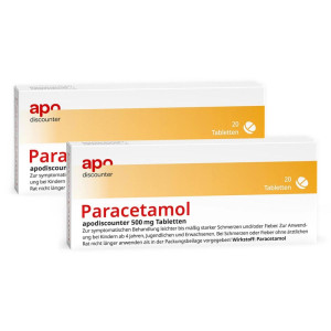 Paracetamol 500 mg von apodiscounter