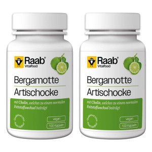 Raab Vitalfood Bergamotte-Artischocke Kapseln