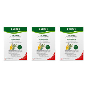 Rausch Vital Kapseln M.Schweizer Kräuter 3x3 Monate