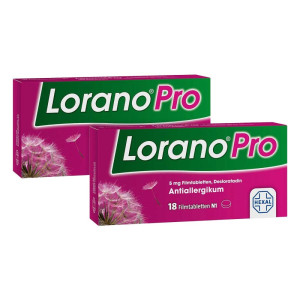 Lorano Pro 5 mg - Allergietabletten