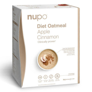 Nupo Diet Oatmeal - Apple & Cinnamon 12 Portionen