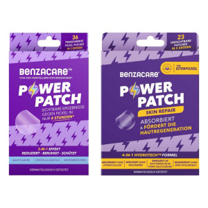 Benzacare Power Patch gegen Pickel + Patches Skin Repair