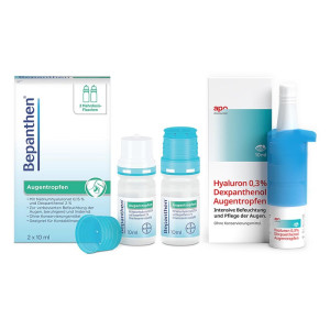 Eye Sparset Augentropfen Dexpanthenol + Bepanthen Augentropfen