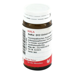 Wala Sulfur D12 Globuli