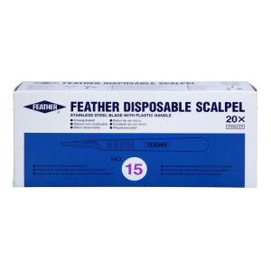 Skalpell Einmal Figur 15 Feather