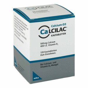 Calcilac 500mg/400 internationale Einheiten