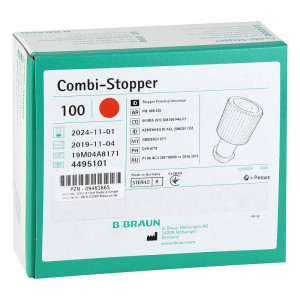 Kombi Stopper Verschlusskonen rot