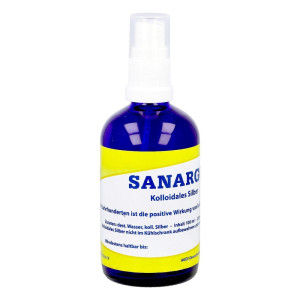 Sanargo kolloidales Silber Sprühflasche