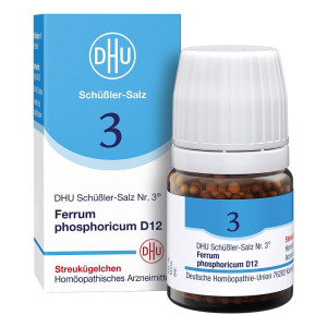 DHU Schüßler-Salz Nummer 3 Ferrum phosphorus D12 Globuli