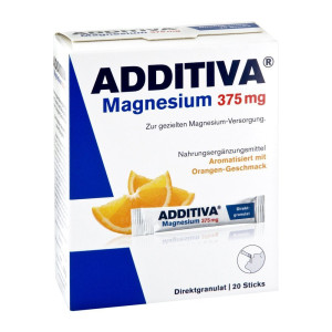 Additiva Magnesium 375 mg Sticks Orange