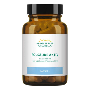 Folsäure Aktiv plus Vitamin B12 aktiv Kapseln