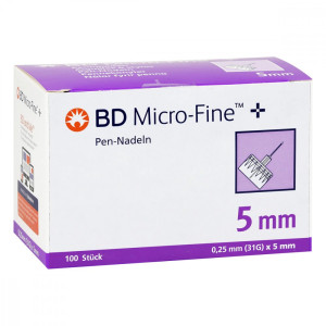 Bd Micro-fine+ Pen-nadeln 0,25x5 mm 31 G