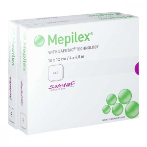 Mepilex 10x12 cm Schaumverband