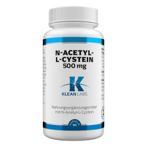 KLEAN LABS N-Acetyl-L-Cystein 500 mg Kapseln