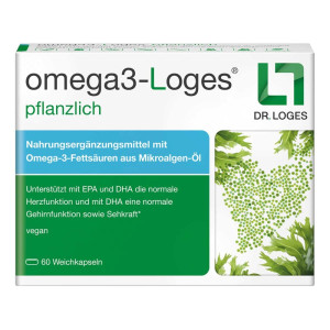 Omega3-Loges Kapseln pflanzlich