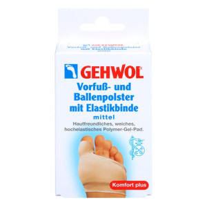 Gehwol Vorfuss- und Ballenpolster mit Elastikb.mittel
