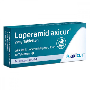 Loperamid axicur 2 mg Tabletten