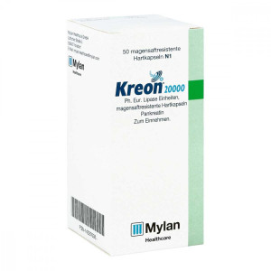 Kreon 20.000 Ph.eur.lipase Einheiten msr.Hartkaps.