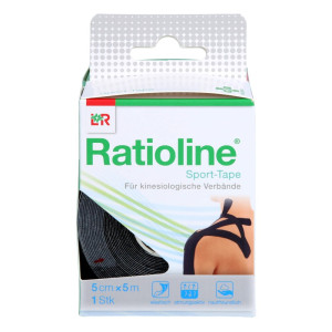Ratioline Sport-tape 5 Cmx5 M Schwarz