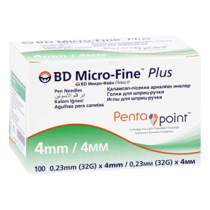 Bd Micro-fine+ Pen-nadeln 0,23x4 mm 32 G